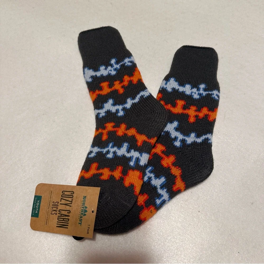 Youth Slipper Socks 2 pair